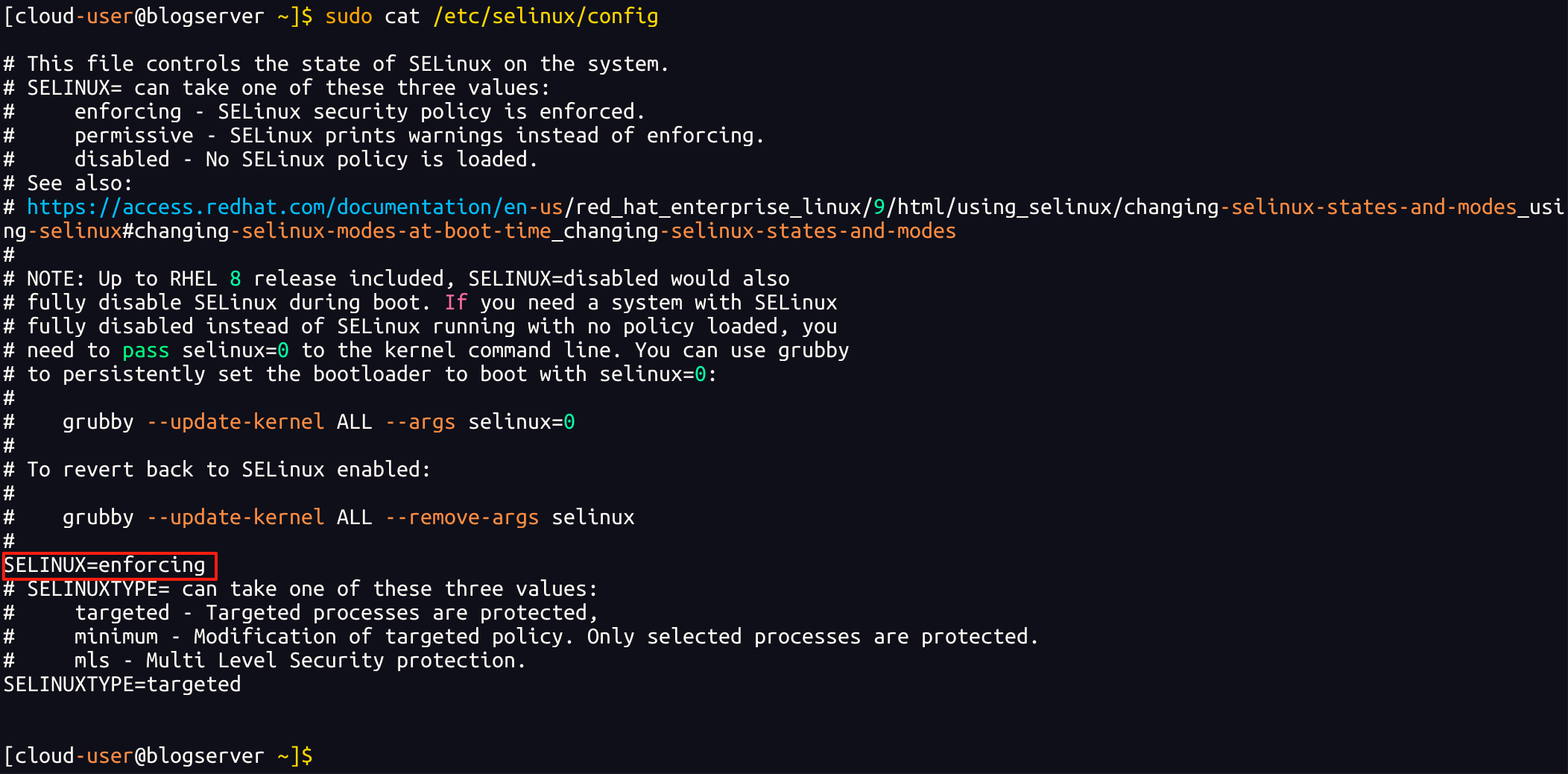 selinux-config