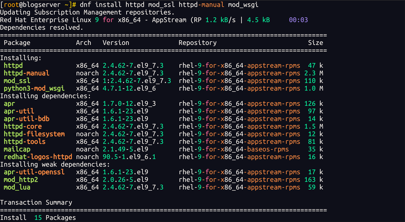 install-apache